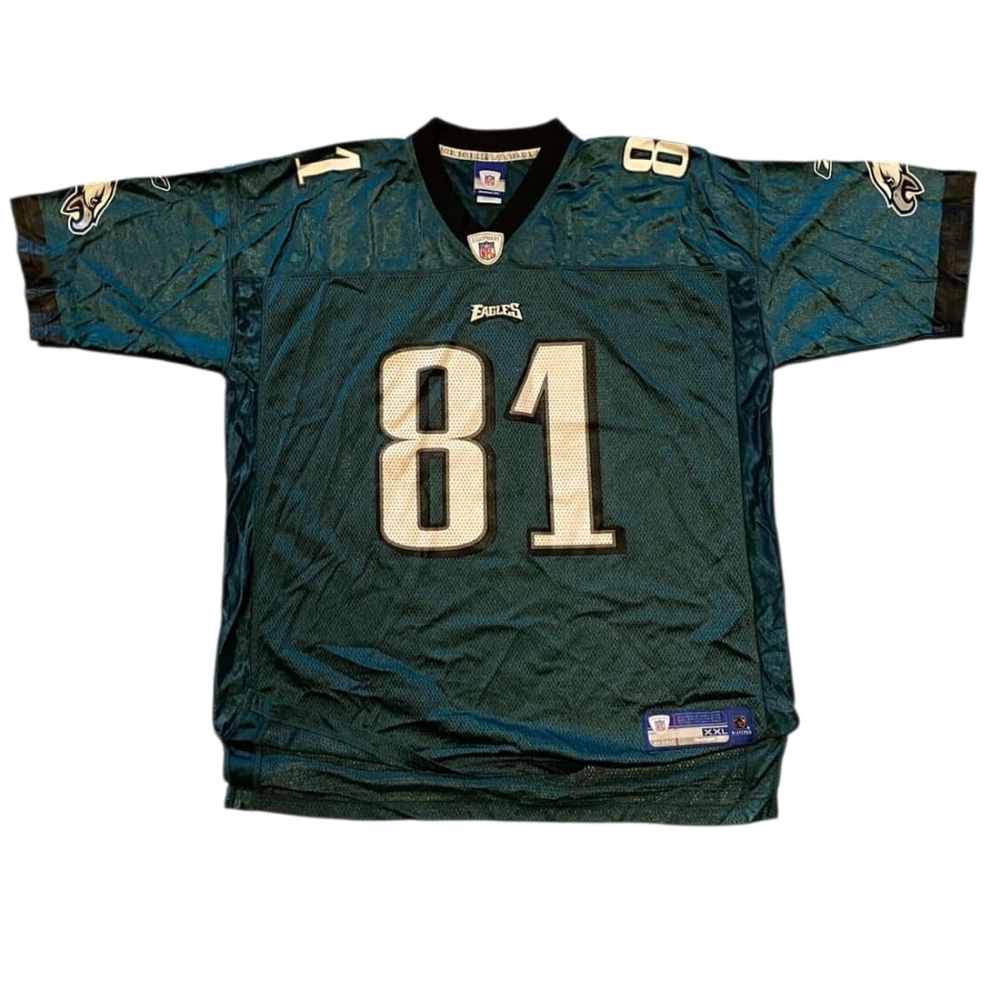 Terrell Owens #81 Philadelphia Eagles Reebok Super Bowl NFL Jersey